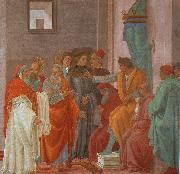 Filippino Lippi Disputation with Simon Magus USA oil painting artist